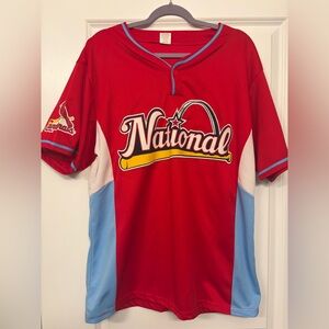 St Louis Cardinals Jersey Nationals All Star Game 2009 Size XL MLB